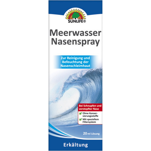 Sunlife Meerwassernasenspray 20ml