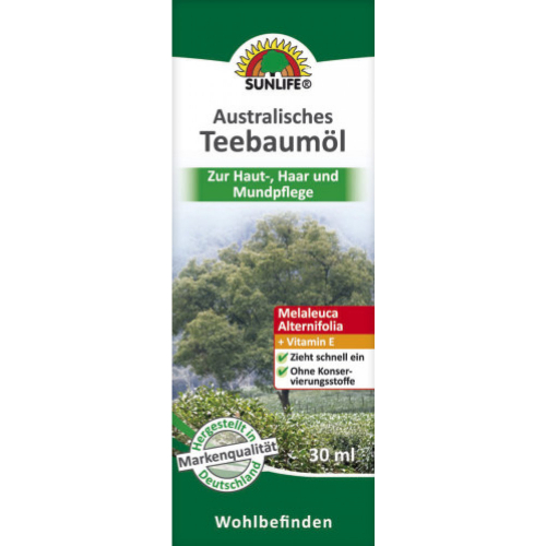Sunlife Teebauml 30ml Flasche