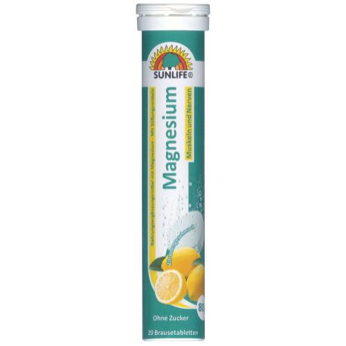 Sunlife Magnesium Brausetabletten 20er