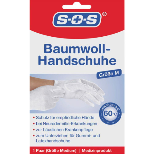 SOS Baumwollhandschuhe 1 Paar Gre M