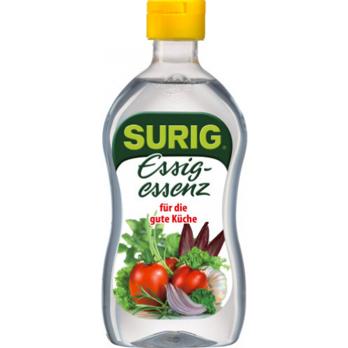 Surig Essigessenz Essigsure 25% Fr die gute Kche 400 ml Pet Flasche