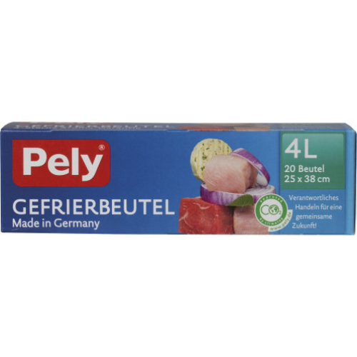 Pely Gefrierbeutel 4L 20 Stck