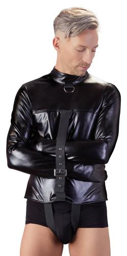 Fetish Collection fetish Collection Lederimitat Zwangsjacke - Farbe: schwarz - Gr��e: L/XL