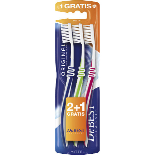 Dr. Best Dr.Best Zahnbrste Original Mittel 2+1 Gratis