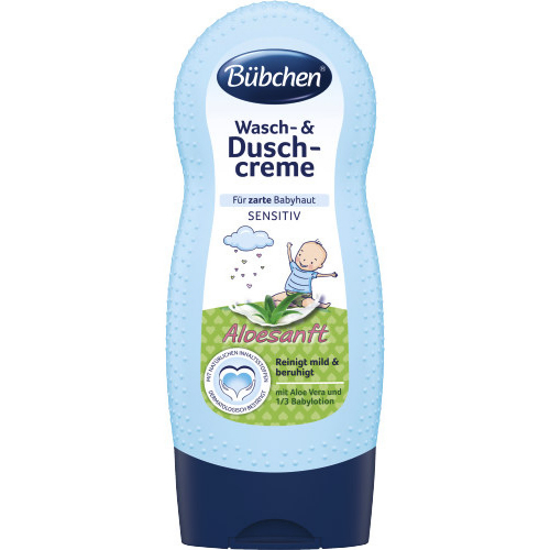 Bbchen Wasch- und Duschcreme Aloesanft 230ml Flasche