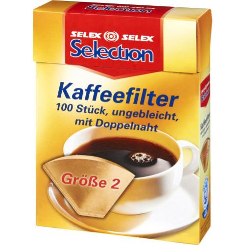 Selection Kaffeefilter Gr��e 2 100 St�ck