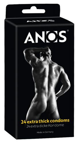 ANOS Kondom transparent ohne Aroma Menge 24 Stck