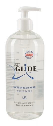 Just Glide Waterbased transparent ohne Aroma 500ml