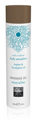 HOT Shiatsu Massage�l Masculine Amber Ambra & Eukalyptus 100ml