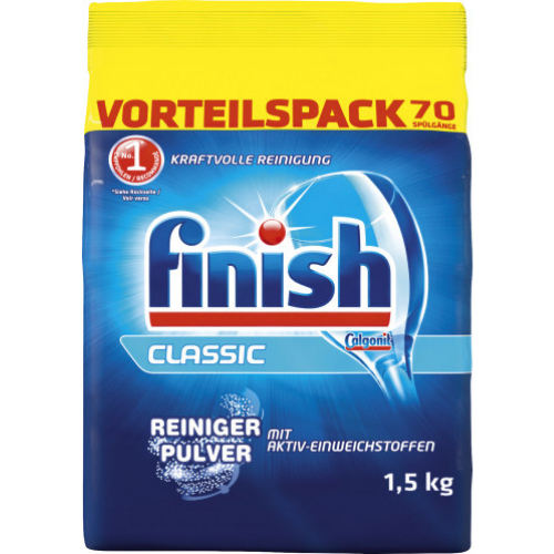finish Finish Classic Reiniger-Pulver Geschirrreiniger Pulver 1,5kg