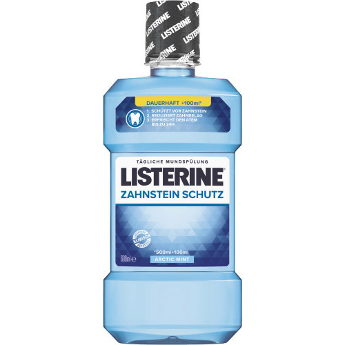 Listerine Zahnsteinschutz 600ml Flasche