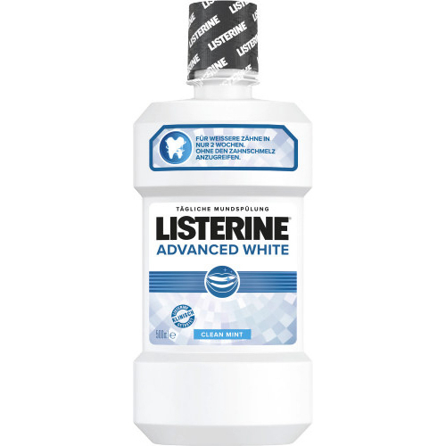 Listerine Advanced White 500ml Flasche