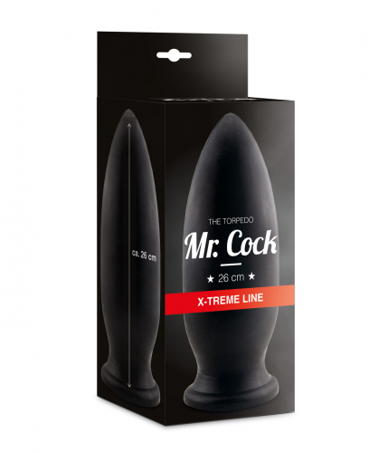 Mr.Cock X-Treme Line Torpedo Black ca.26cm