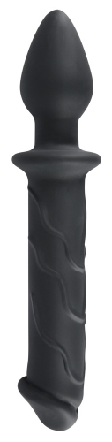 Black Velvets Dildo & Plug - Farbe: schwarz