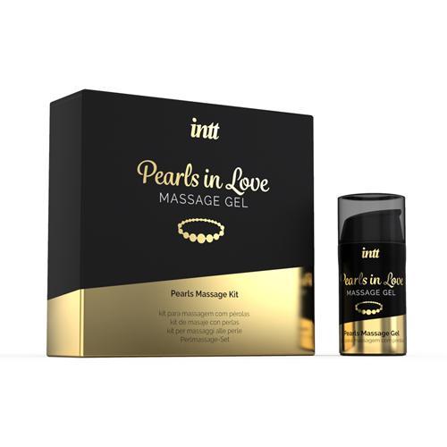 INTT Pearls In Love Massage/Masturbation Set Silikongel 15ml