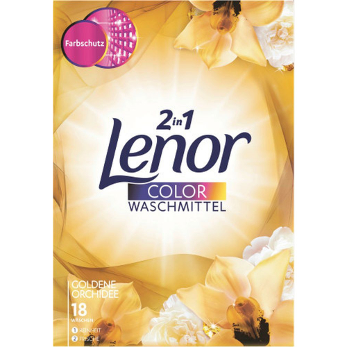 Lenor Color Waschmittel Goldene Orchidee 18 Waschladungen