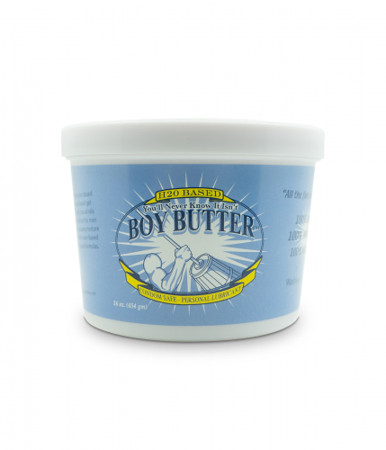 Boy Butter H2O Tub Transparent 16oz