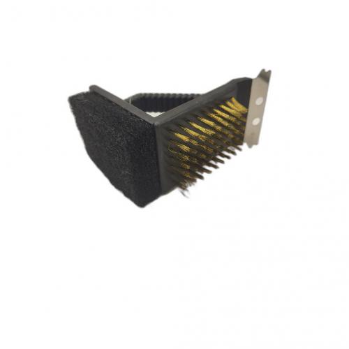 JJA Grillbrste/Gitter 3 in 1 schwarz