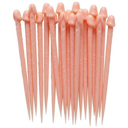 N/A Satz von 20 Willy Zahnstochern, Hutgre: 0 - f