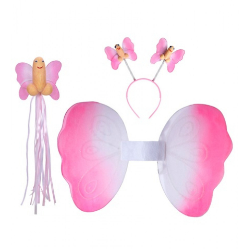 Widmann Willy Fairy Set Flgel, Kopf Bopper, Willy Zaub