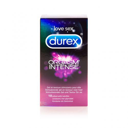Durex Orgasm Intense Kondome 10 Kondome - Farbe: Durchsichtig - Menge: 10Stck