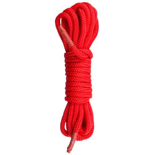 Easytoys Fetish Collection Rotes Bondageseil 5 m - Farbe: Rot - Menge: 5m