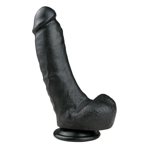 Easytoys Dildo Collection Realistischer schwarzer Dildo 20 cm - Farbe: Schwarz