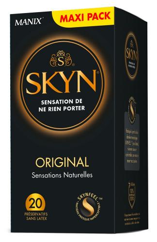 Manix SKYN ORIGINAL Kondome - Farbe: transparent - Aroma: ohne - Menge: 20St�ck