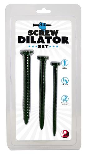 You2Toys Screw Dilator Set - Farbe: schwarz