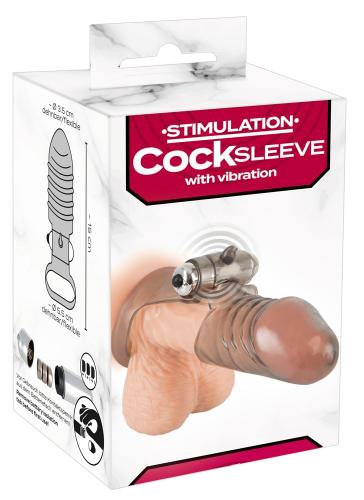You2Toys Cock Sleeve with Vibration - Farbe: transparent