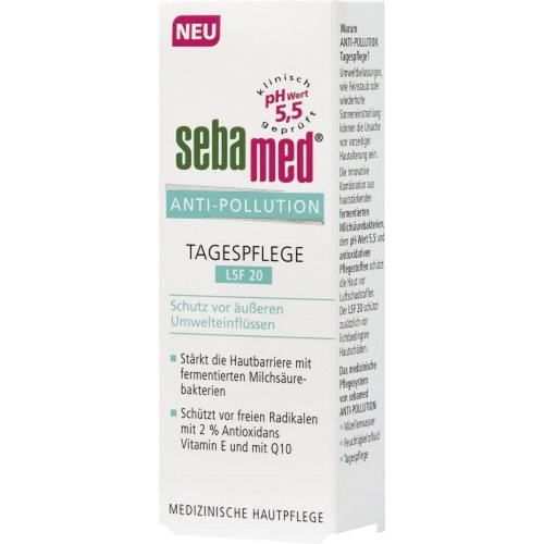 Sebamed Feuchtigkeitsluid Anti-Pollution mit Vitamin E und Q10 40ml Tube