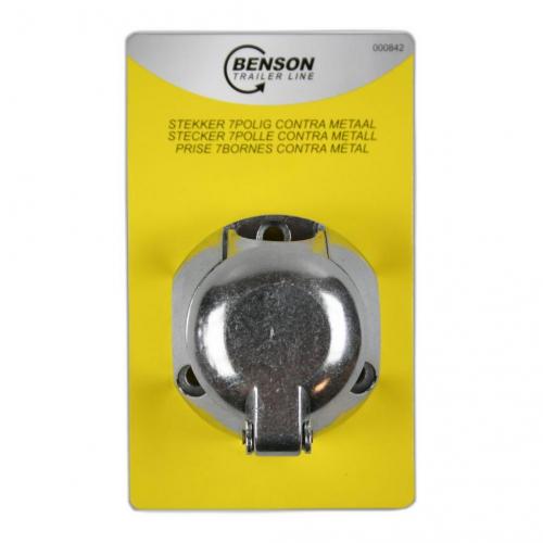 Benson Steckverbinder 7-polige Gegenmetall-Blisterkarte