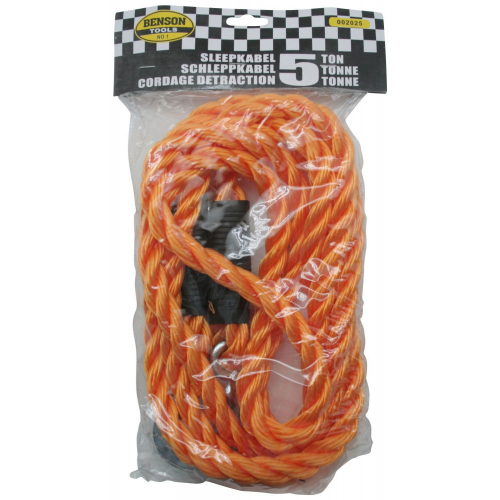 Abschleppseil 5,0 Tonnen orange