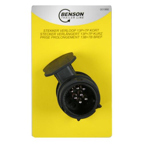 Benson Steckverbinderadapter 13-polig Anhnger-Kupplung-Adapter 