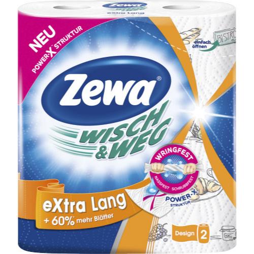 zewa w + w design extr.lang 2er