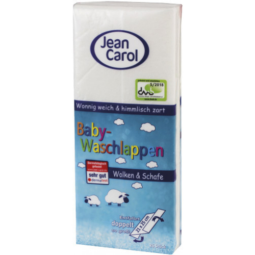 Jean Carol baby-waschlappen 26er
