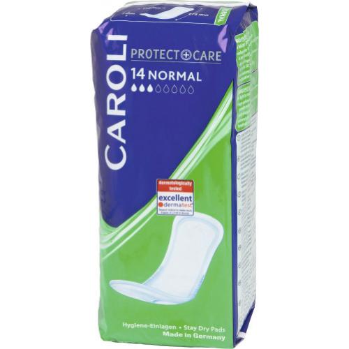 Caroli Protect + Care Einlagen Normal 14er