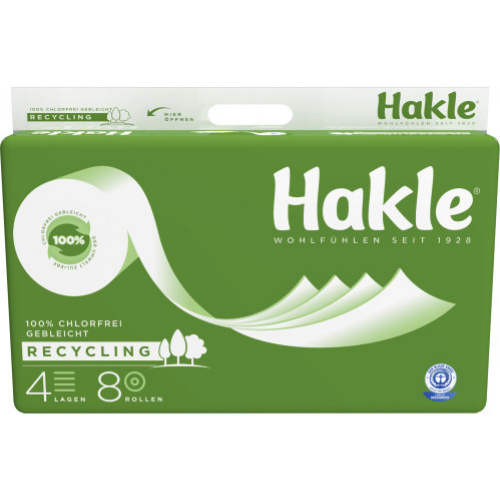 Hakle Feuchtes Toilettenpapier 4 Lagig 8er
