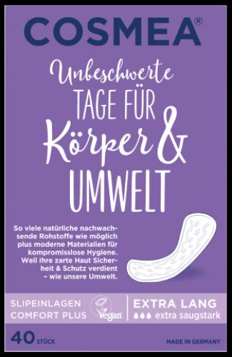 Cosmea Slipeinlagen Extra Lang 40er