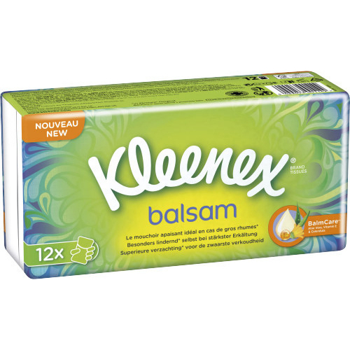 Kleenex Balsam Taschent�cher 12x 9 Packungen
