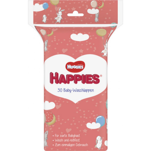 Huggies  huggies happies waschlapp.30er