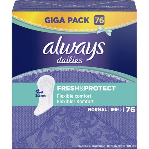 Always Ultra Always Slipeinlage Fresh & Protect 76er
