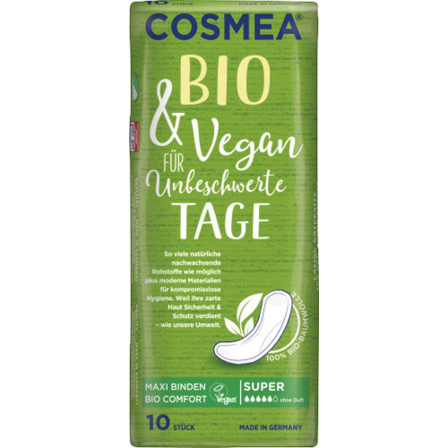 Cosmea Bio & Vegan Binde Super 10er