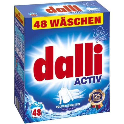 Dalli dalli vollwaschmittel 48 Waschladungen