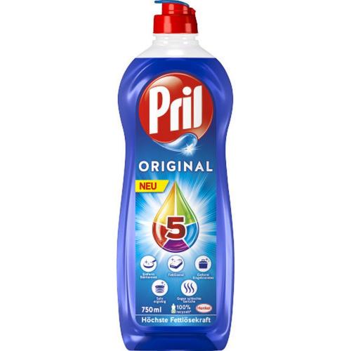 Pril Original 750ml Flasche H�chste Fettl�sekraft Sp�lmittel Sp�li