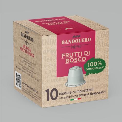 Bandolero Organic Tee Kapseln Frutti Di Bosco 10 Kapseln
