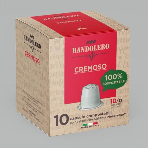 Bandolero Organic Kaffee Cremoso Kapseln 10 Kapseln
