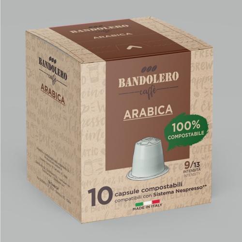 Bandolero Organic Kaffee Arabica Kapseln 10 Kapseln