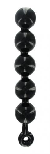 Master Series MASTER SERIES Black Baller Anal Beads - Farbe: Schwarz