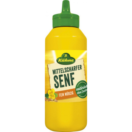 Khne senf mittelscharf sqe.250ml Flasche